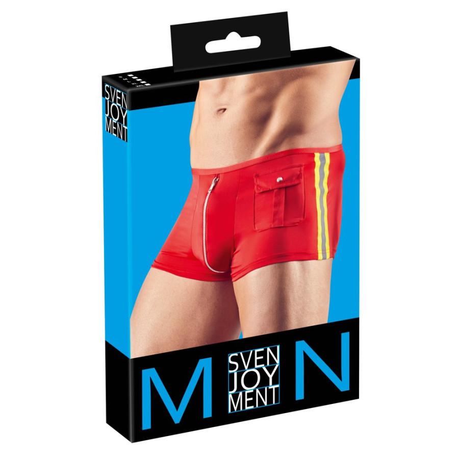 Boxer FIREMAN Rouge