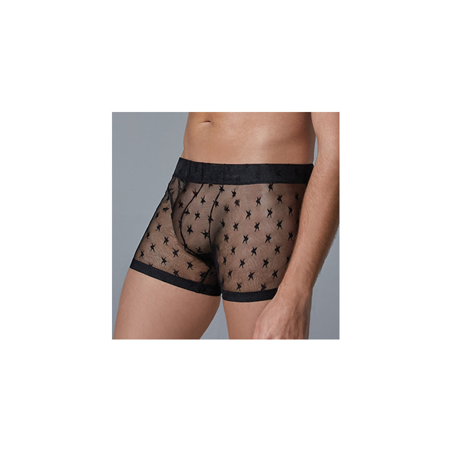 Boxer long fin Star Allure Noir
