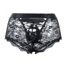 Boxer ouvert en dentelle Lacien Noire