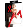 Bas en latex Rouges