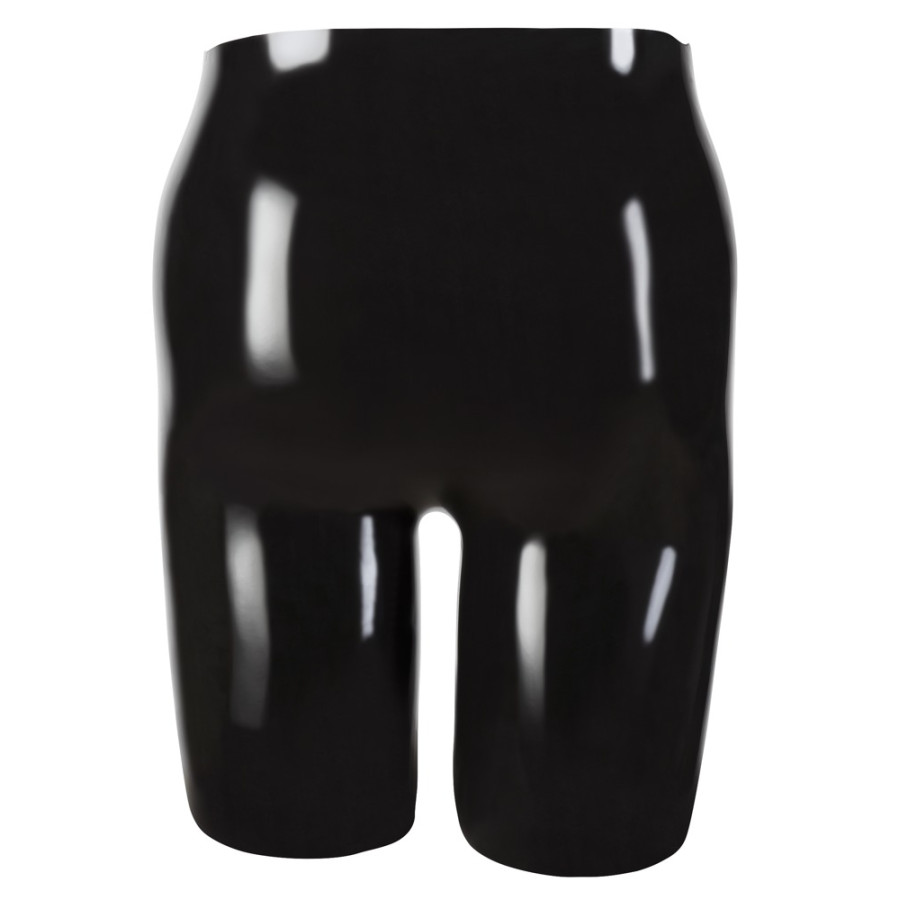 Short Cycliste en latex avec gaine pénis