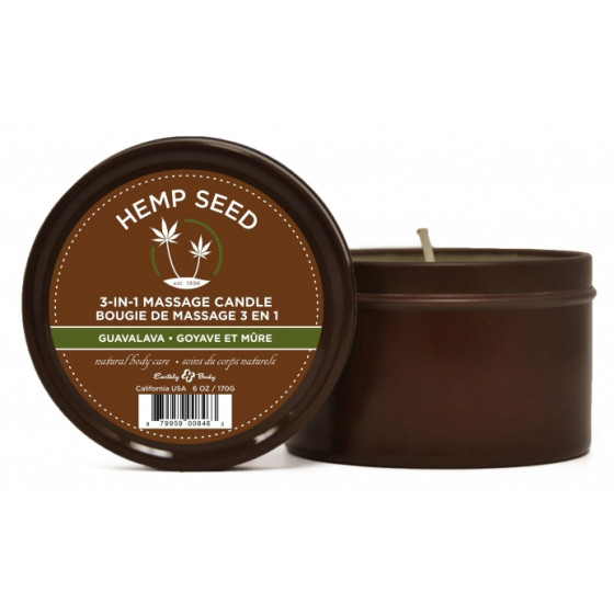 Bougie de massage Guavalava Goyave et Mûre 170g