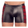 Boxer long VEGA Noir-Rouge