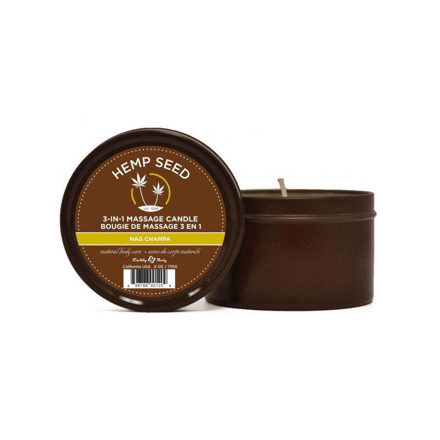 Bougie de massage Nag Champa 170g Bougie de massage Nag Champa 170g