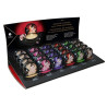 Présentoir Bougies de massage Shunga x24