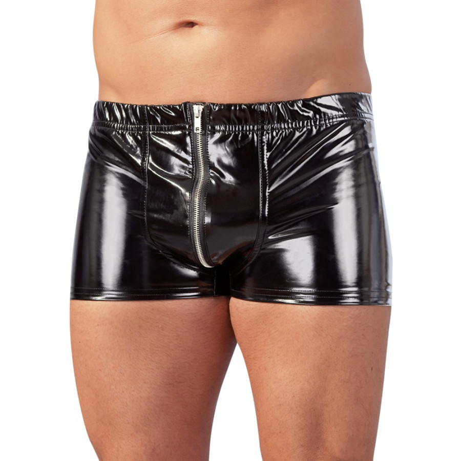 Boxer WINKY Effet Vinyle Noir