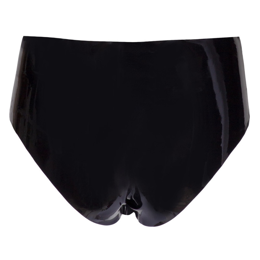 Slip en latex avec étui pénien perlé