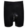 Boxer long en latex avec étuis pénien et anal