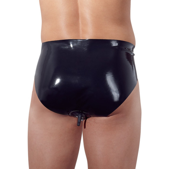 Slip en latex avec plug gonglable 11 x 4cm