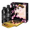 Coffret de masage Corps à corps - Vin Pétillant à la FRAISE 200ml