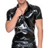 Chemise VINYL POLO Noire