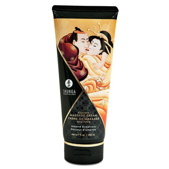 Crème de massage Comestible Douceur d'AMANDE - 200ml