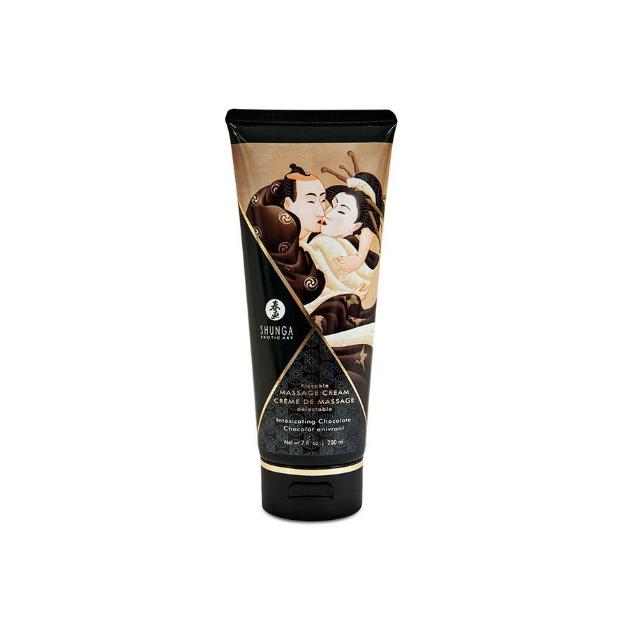 Crème de massage Comestible CHOCOLAT Enivrant - 200ml Crème de massage Comestible CHOCOLAT Enivrant - 200ml