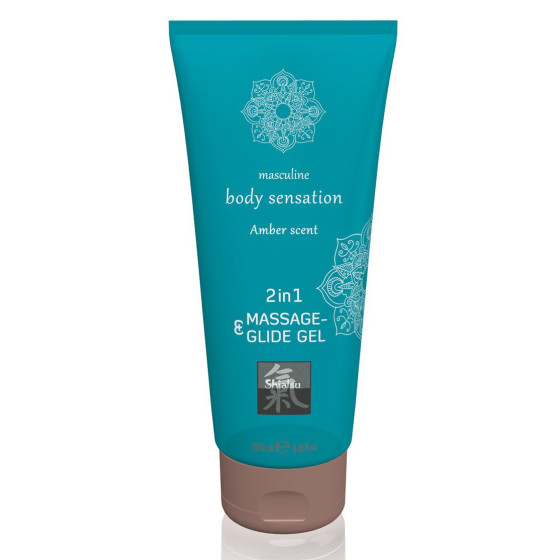 Lubrifiant et Gel pour massage Ambre 200mL