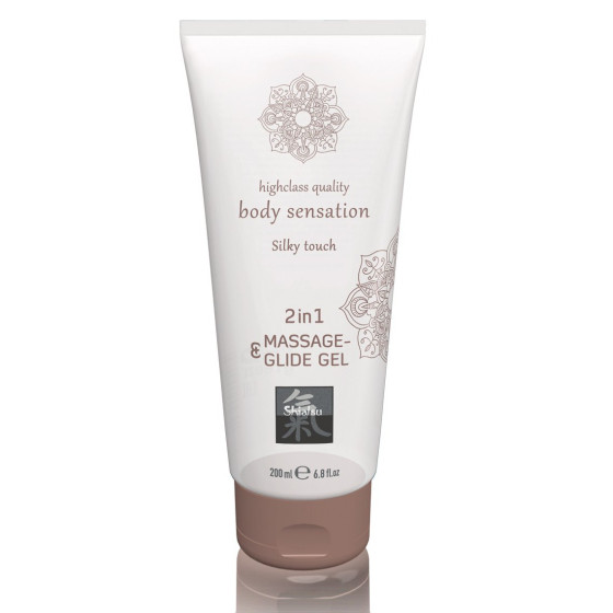 Lubrifiant et Gel pour Massage Silky Touch 200mL