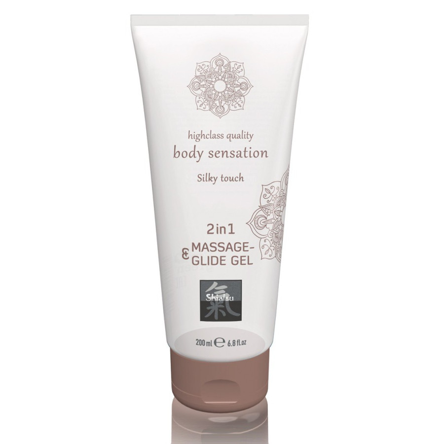 Lubrifiant et Gel pour Massage Silky Touch 200mL