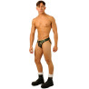 Jockstrap Fist Leather Camo Army
