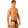 Jockstrap Fist Leather Rouge