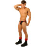 Jockstrap Fist Leather Rouge