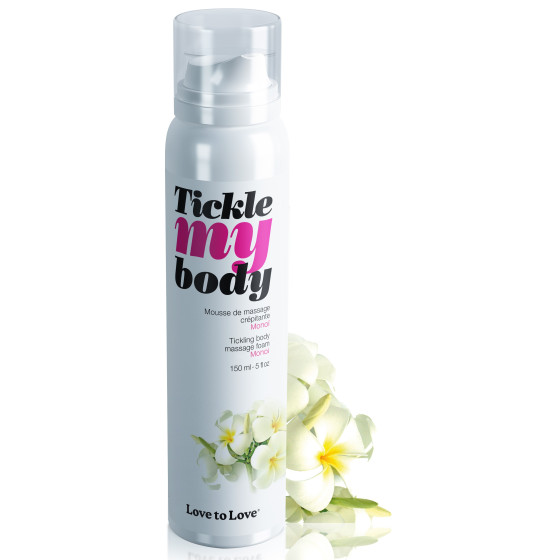 Mousse de massage crépitante Tickle My Body Monoi 150ml