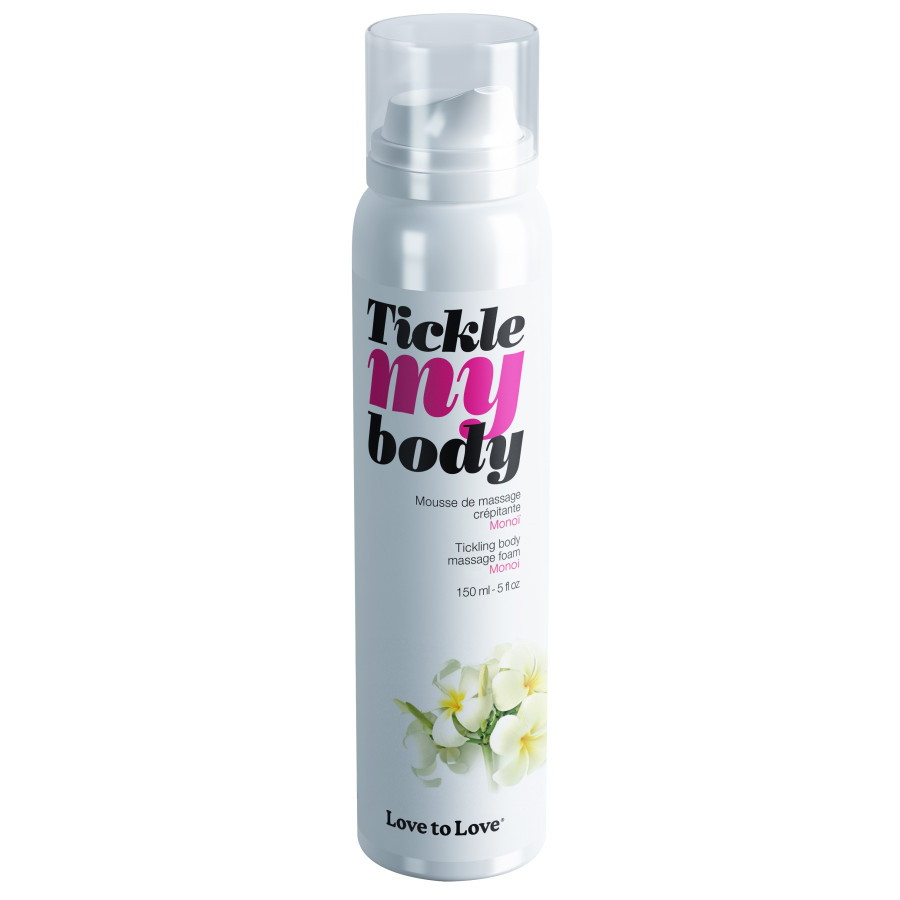 Mousse de massage crépitante Tickle My Body Monoi 150ml