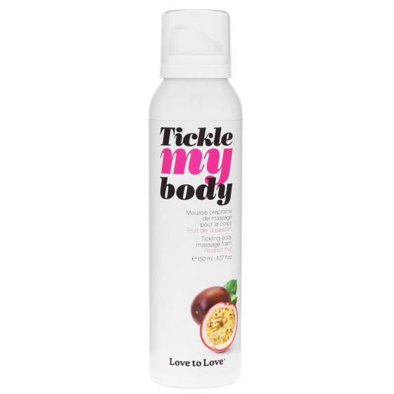 Mousse de massage crépitante Tickle My Body Fruits de la Passion 150ml