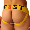Jockstrap Fist Logo Jaune