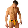Jockstrap Fist Logo Jaune