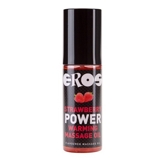 Gel de massage Warming Fraise 100mL