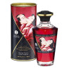 Huile de massage Chauffante Aphrodisiaque - CERISE Ardente 100 mL 