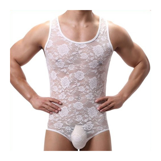Combi Dentelle TEDDY Blanc