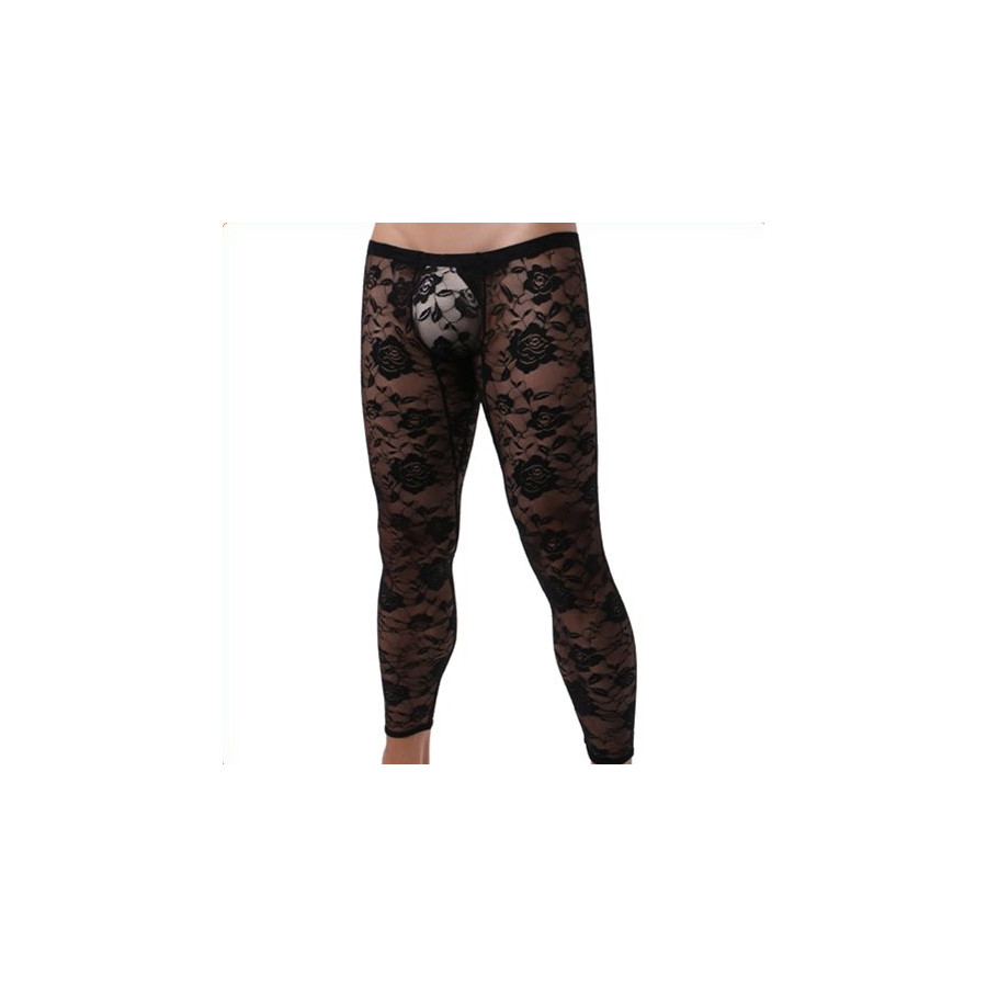 Caleçon dentelle sexy Noir