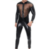Combinaison intégrale Tulle et Fetish Noire