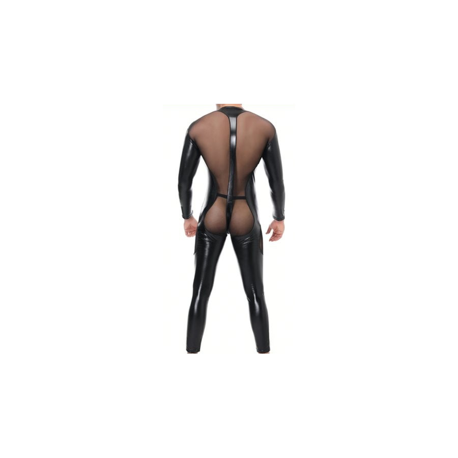 Combinaison intégrale Tulle et Fetish Noire