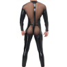 Combinaison intégrale Tulle et Fetish Noire