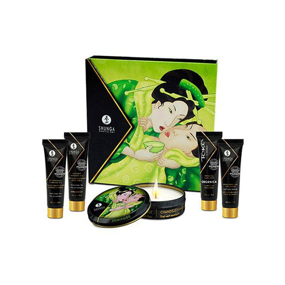 Coffret Ensemble Secret de Geisha - Thé vert exotique