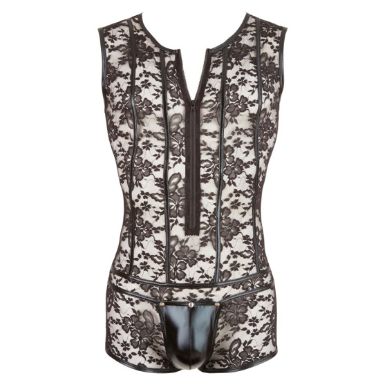 Body Dentelle LACE FLOWER Noir