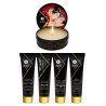 Coffret Ensemble Secret de Geisha - Vin pétillant à la fraise 