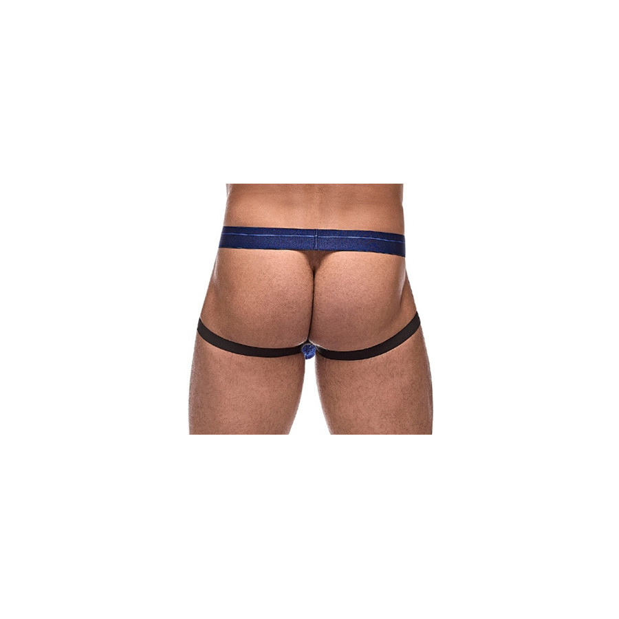 Jockstrap DIAMOND MESH Bleu