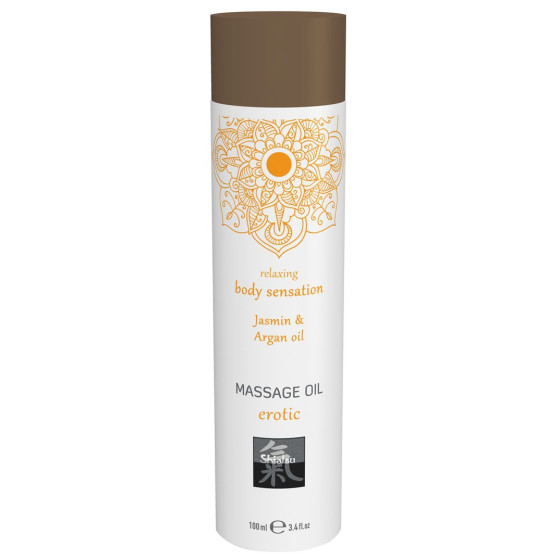 Huile de massage Erotic Jasmin et Argan 100mL