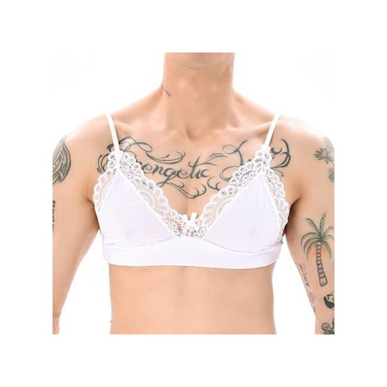 Soutien-Gorge Lace Border Blanc