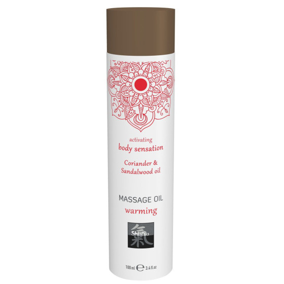 Huile de massage Warming Coriandre et Bois de Santal 100mL