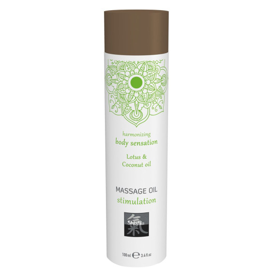 Huile de massage Stimulation Lotus et Coco 100mL