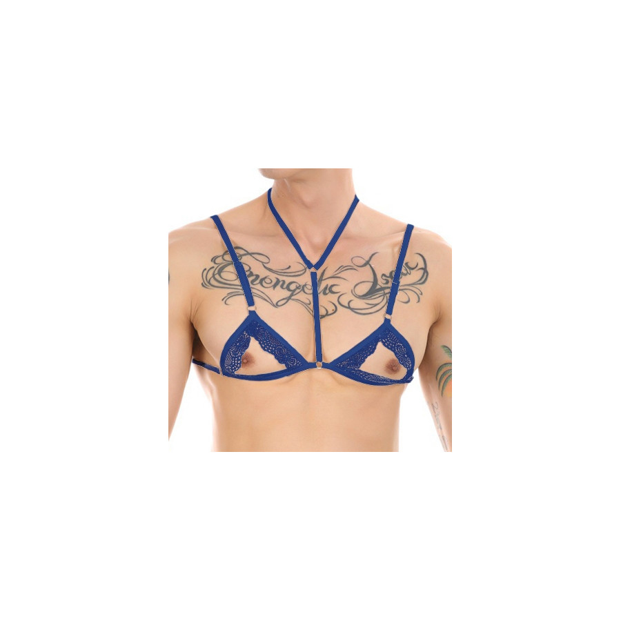 Mini Soutien-Gorge Watch Tetons Bleu