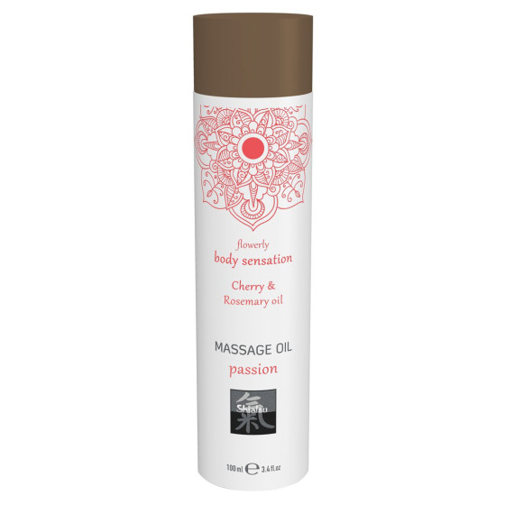Huile de massage Passion Cerise & Romarin 100mL