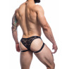 Jock-string en dentelle Lace Capri Noir