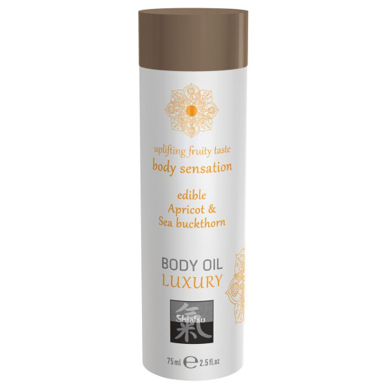 Huile de massage Comestible - ABRICOT et ARGOUSIER 75ml
