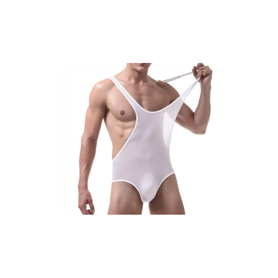 Body Singlet Fin Blanc