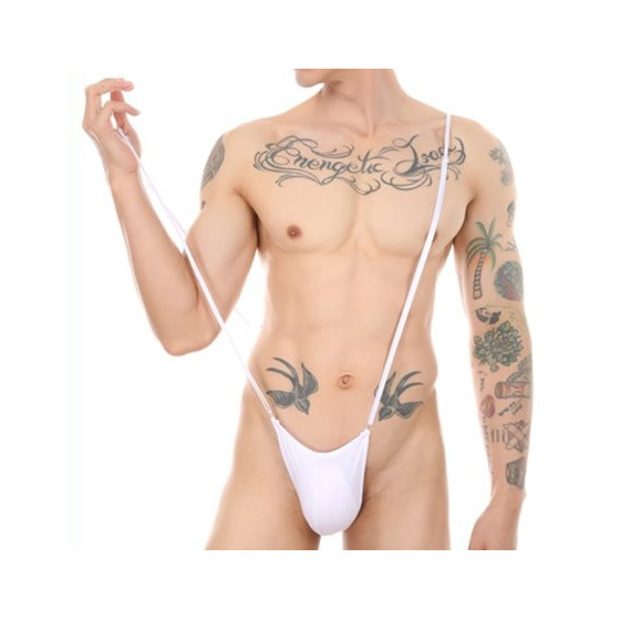 Singlet fin Strappia Blanc
