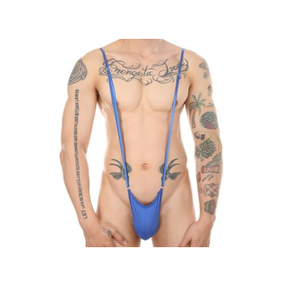Singlet fin Strappia Bleu